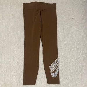Nike Brown Leggings M